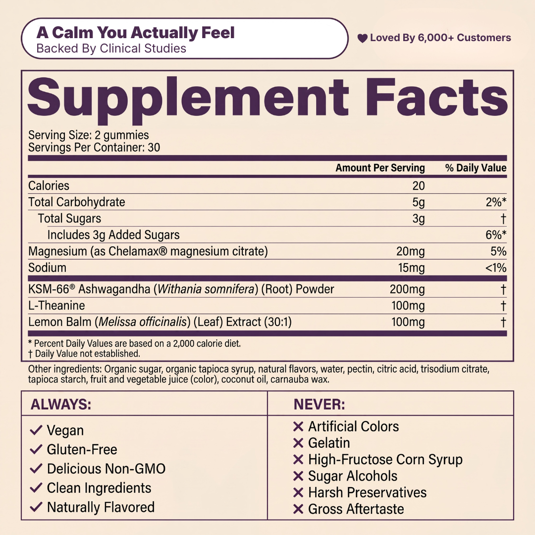 Safe Space Calming Gummies